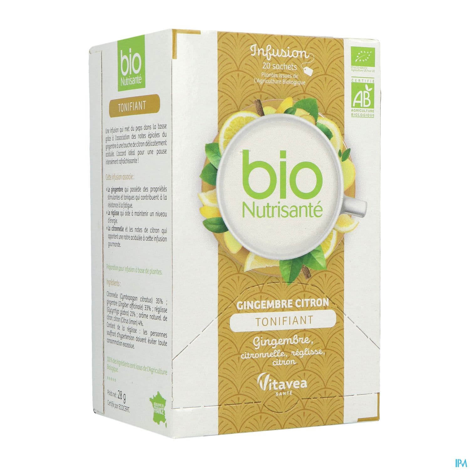 BIONUTRI INF GING CITRON SACH20