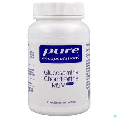 PURE ENCAPSUL GLUC/CHON/MSM CAPS60