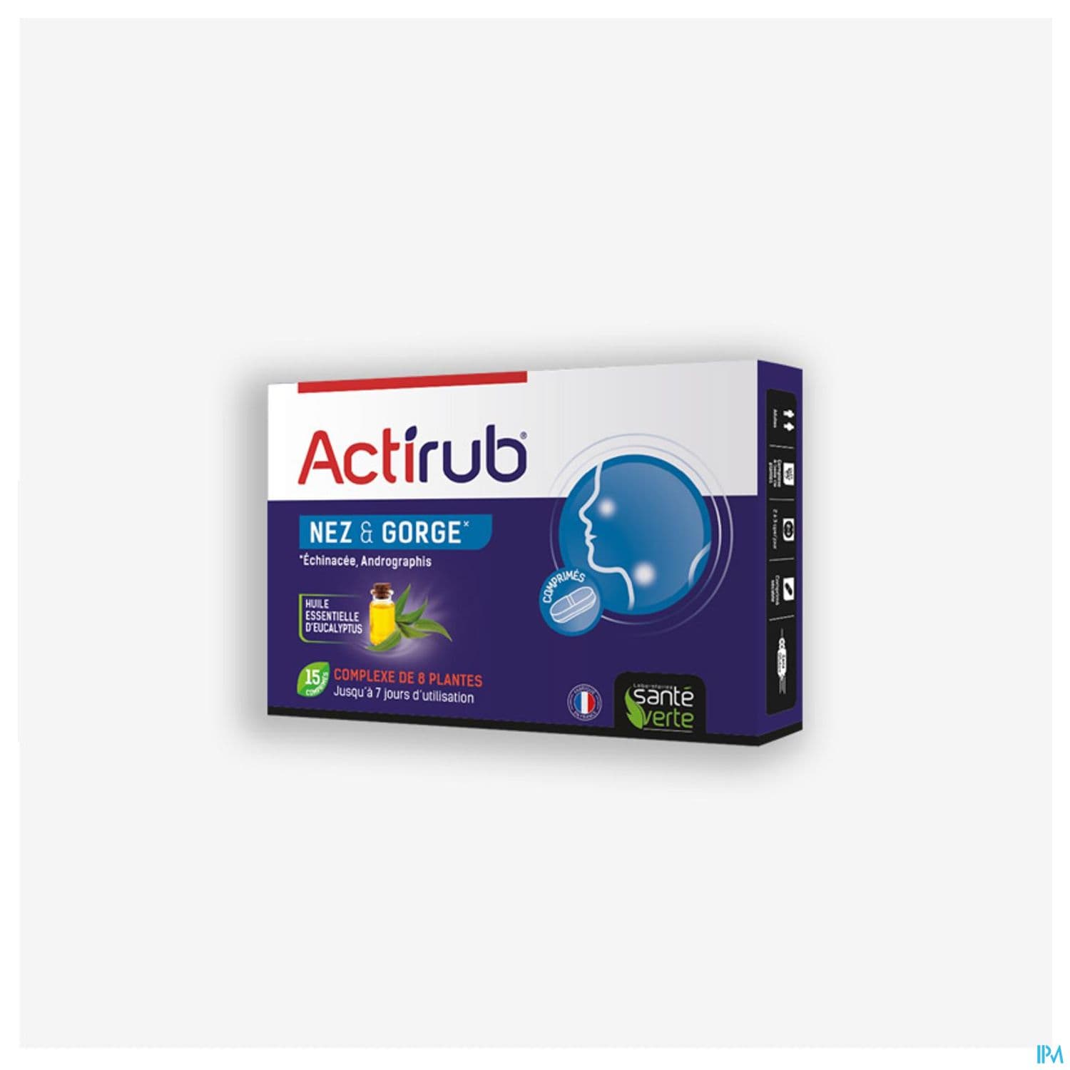 ACTIRUB SANTE VERTE PASTILLE 15