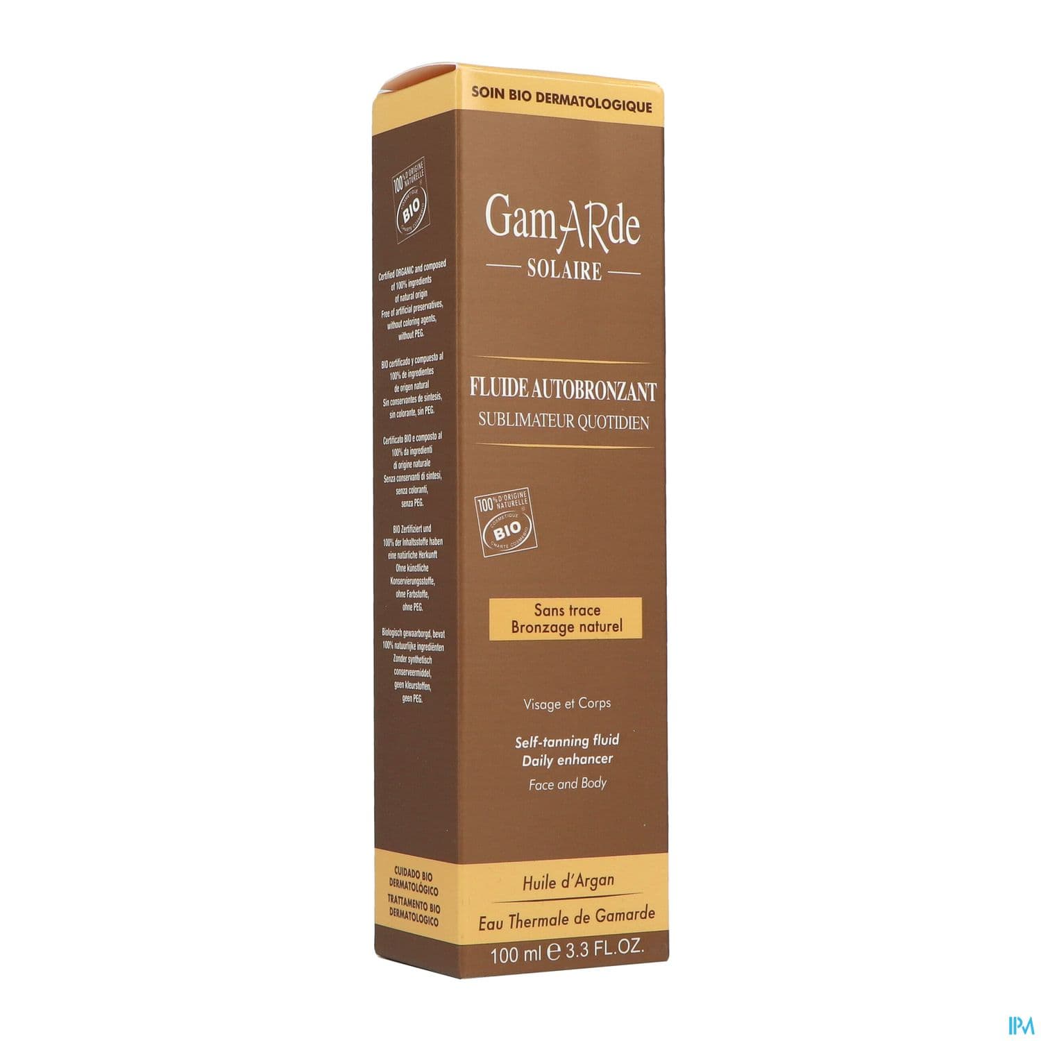 Gamarde Solaire Fluide Autobronzant 100ml