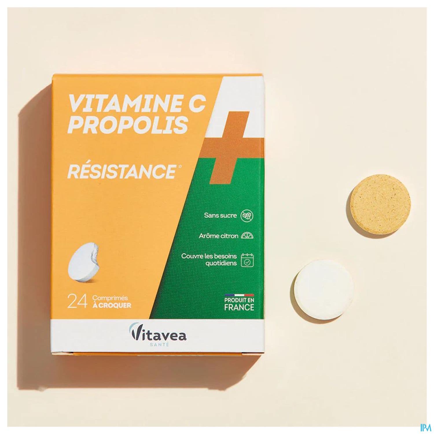 Vitavea Vitamine C + Propolis Comprime Croquer 12 X2