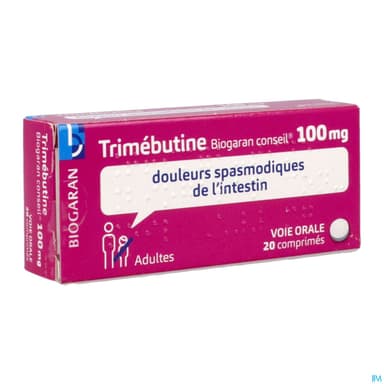 TRIMEBUTINE 100MG BIOG CONS CPR 20