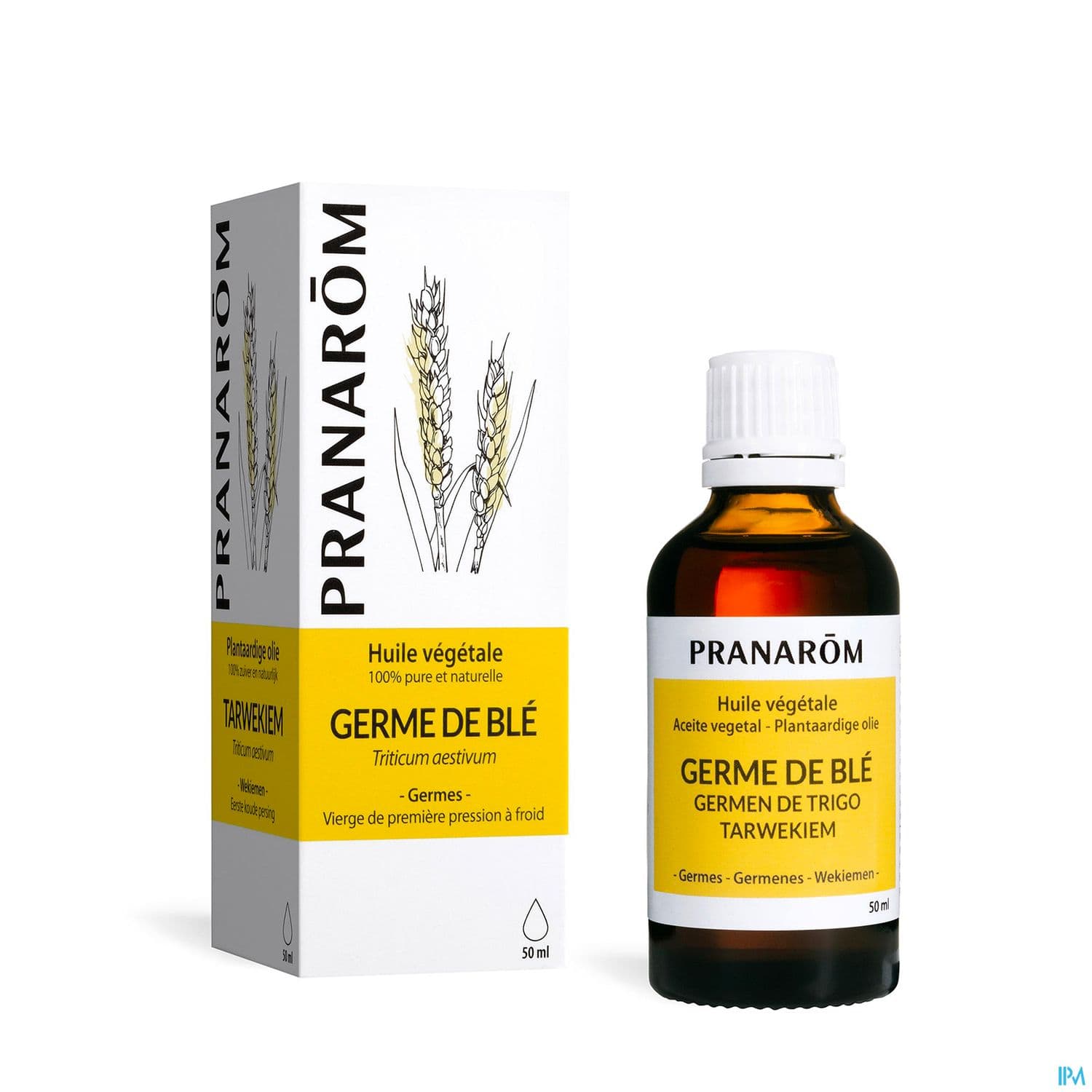 Pranarom Huile Vegetale Vierge Germe Ble 50ml