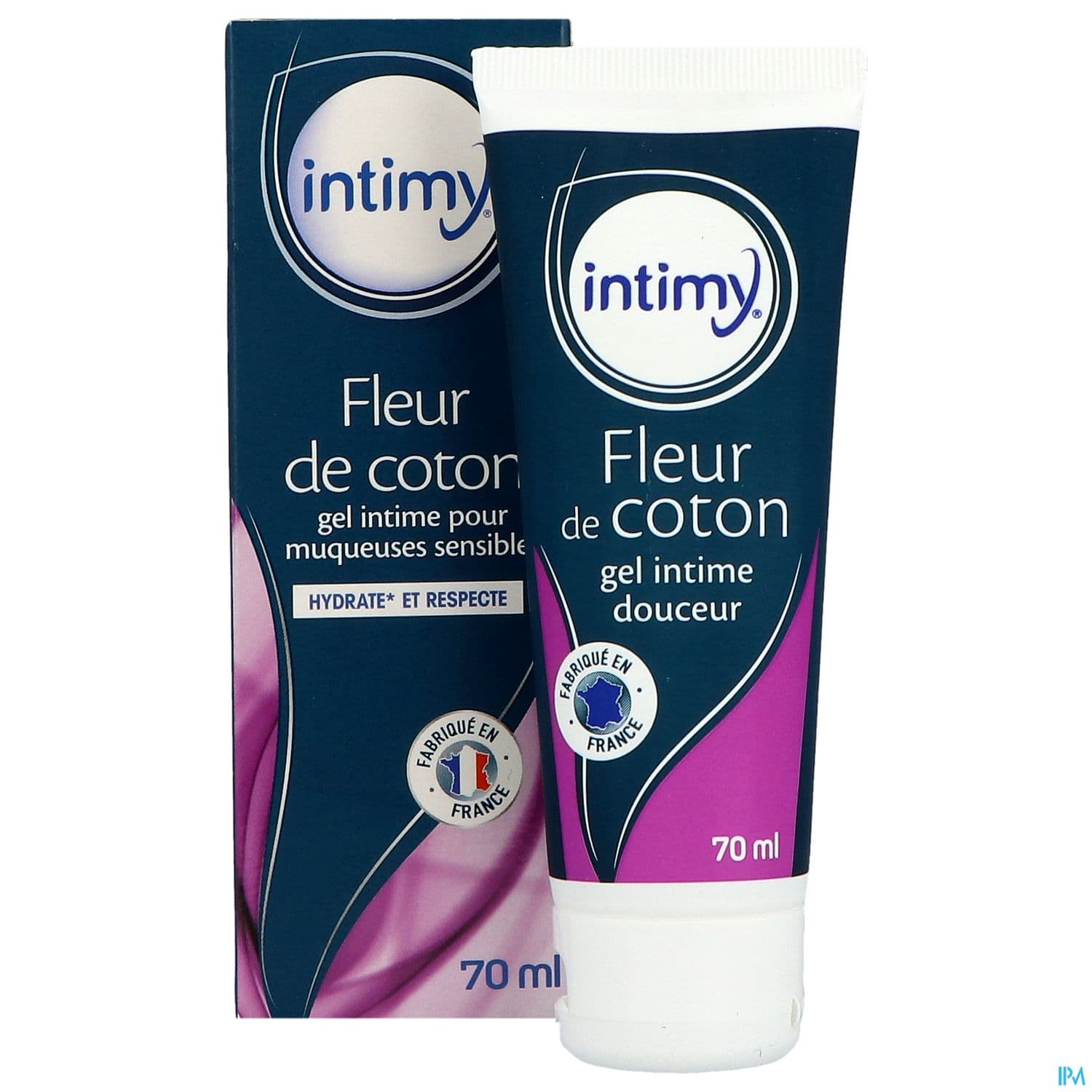 INTIMY GEL LUBRIF FLEUR COTON 70ML