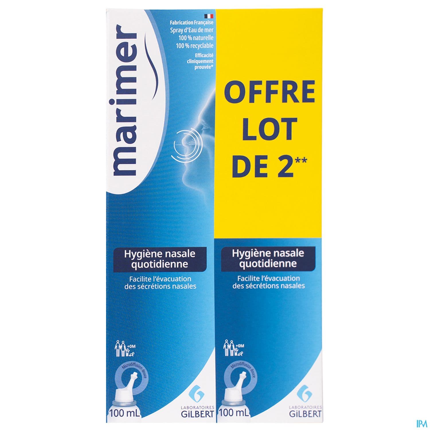 MARIMER ISOTON HYGIEN NAS 2X100ML