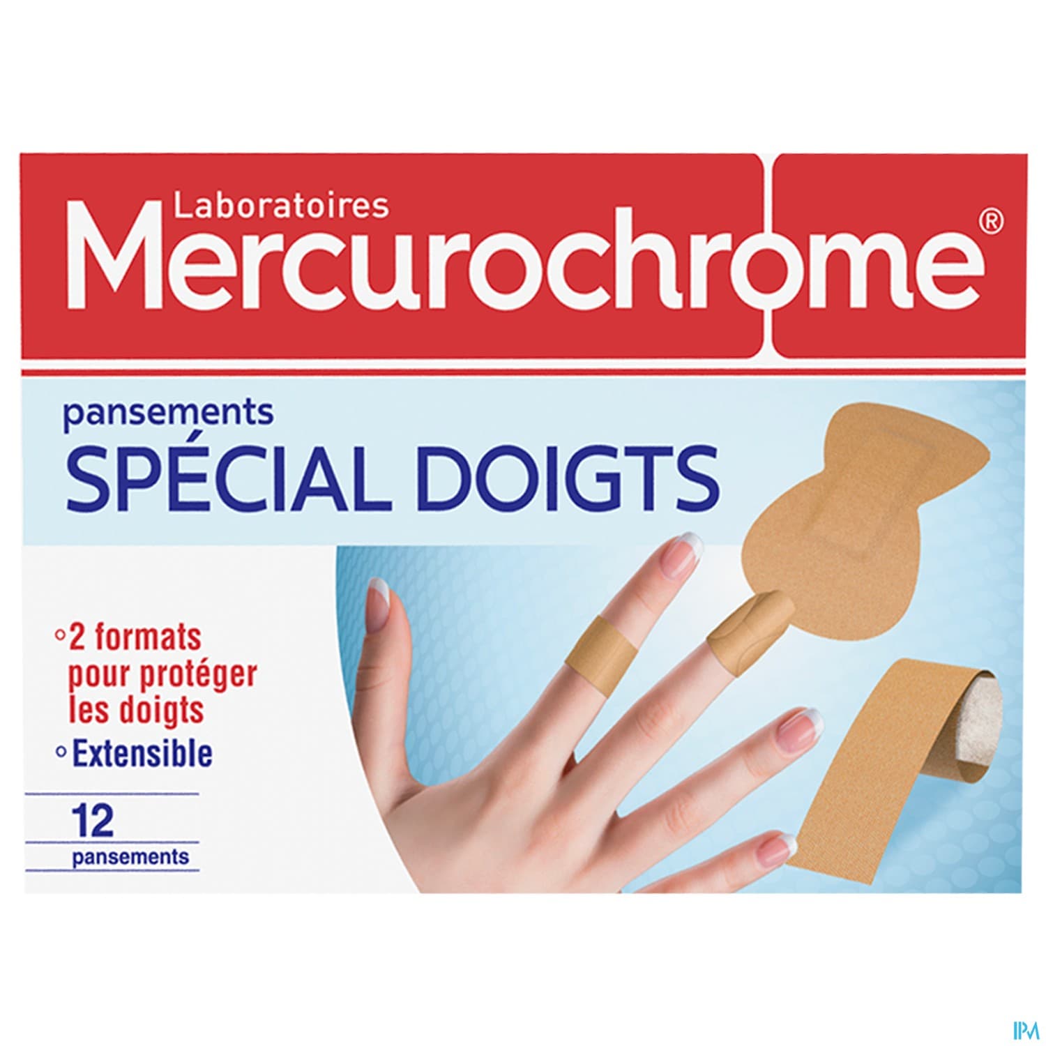 Mercurochrome Pansement Special Doigt X18