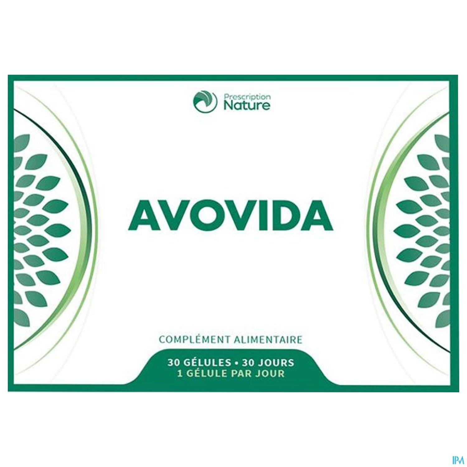 Prescription Nature Avovida Gelule 30