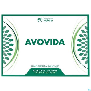 Prescription Nature Avovida Gelule 30