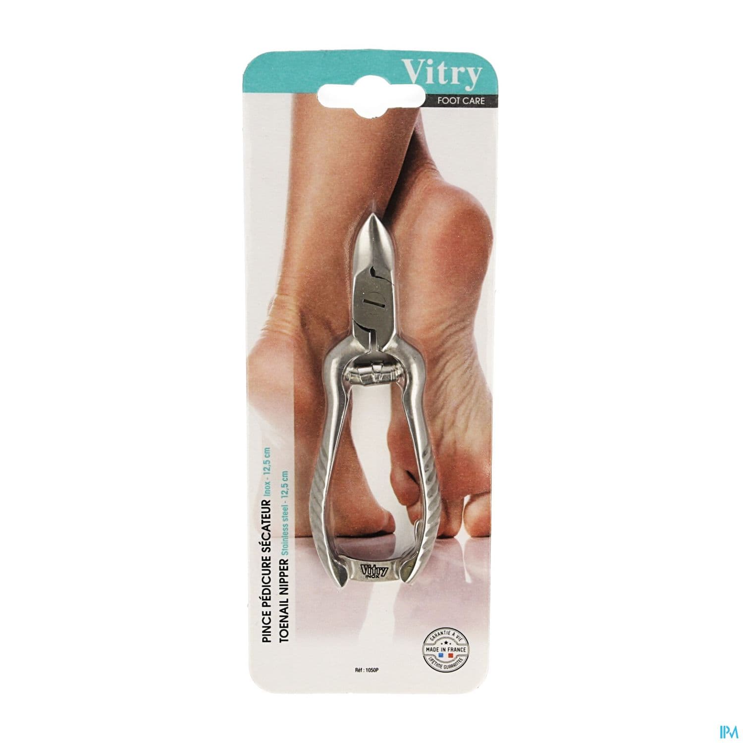 VITRY Pince pédicure sécateur inox 12,5cm