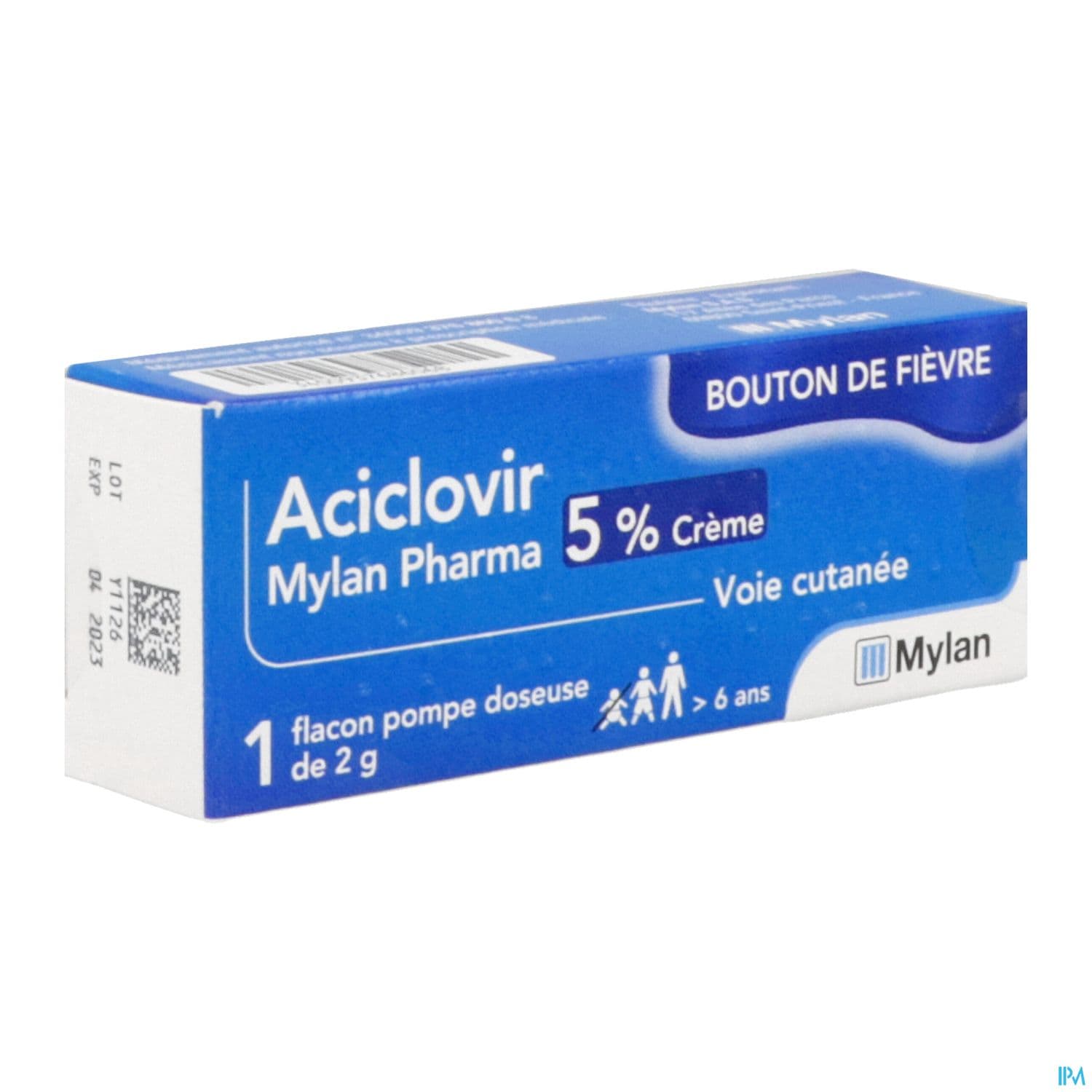 ACICLOVIR 5% VTS CONS CR POMP2G
