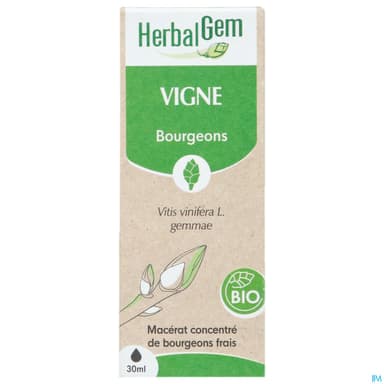 Herbalgem Vigne Bourgeon Macerat Glycerin Bio 30ml