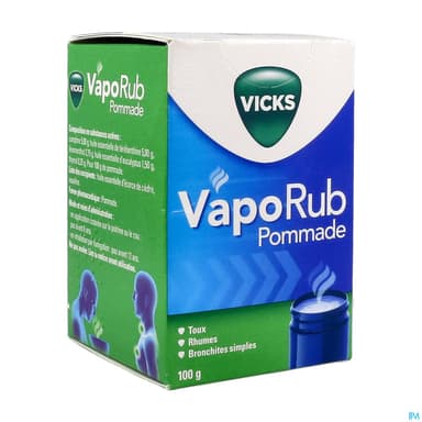 VICKS VAPORUB POT 100G
