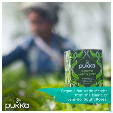 Pukka The Vert Matcha Supreme Bio Sachet 20