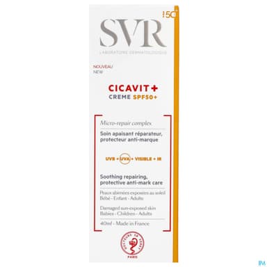 SVR CICAVIT+ CR REPAR SPF50+ 40ML