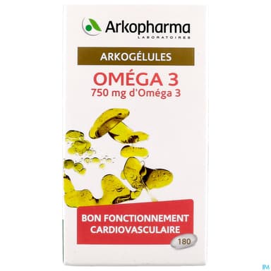 ARKOGELUKES OMEGA 3 MARINE CAPS FL/180