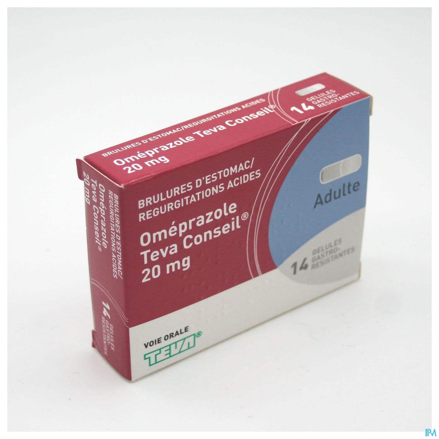 OMEPRAZOLE 20MG TEVA CONS GEL 14