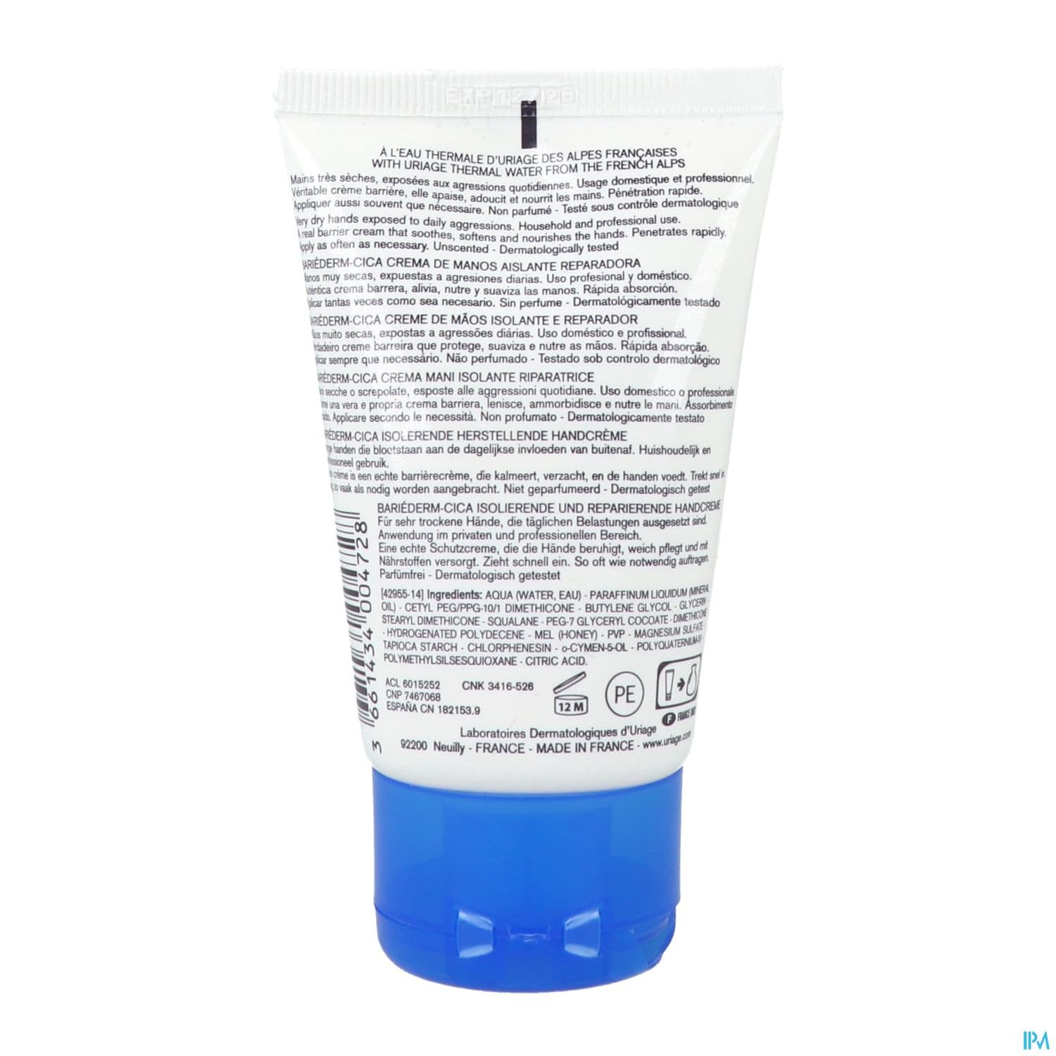 URIAGE BARIEDERM CR MAIN 50ML