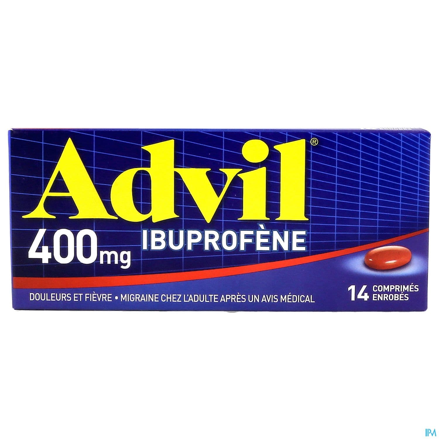 ADVIL 400MG CPR 14