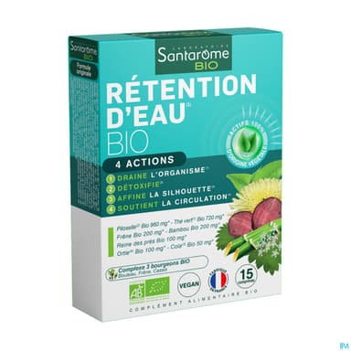 Santarome Bio Retention Eau Comprime 15