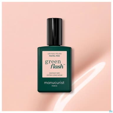 GREEN FLASH VAO PASTEL PINK15ML