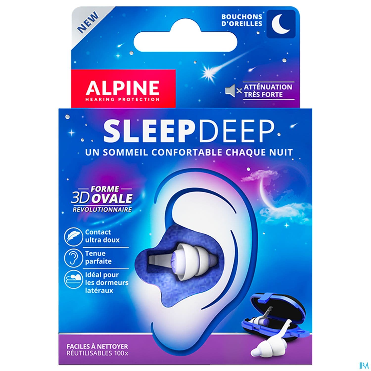 ALPINE SLEEPDEEP BOUCH/OREIL 3D