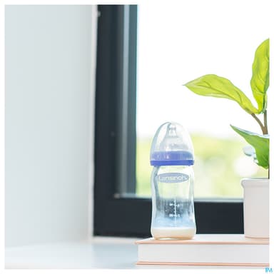 LANSINOH BIB VERRE NAT WAVE 160ML