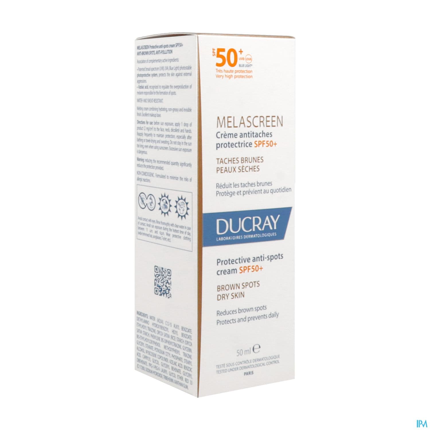 Ducray Melascreen Uv Creme Antitaches Spf50+ 50ml