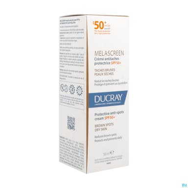 Ducray Melascreen Uv Creme Antitaches Spf50+ 50ml