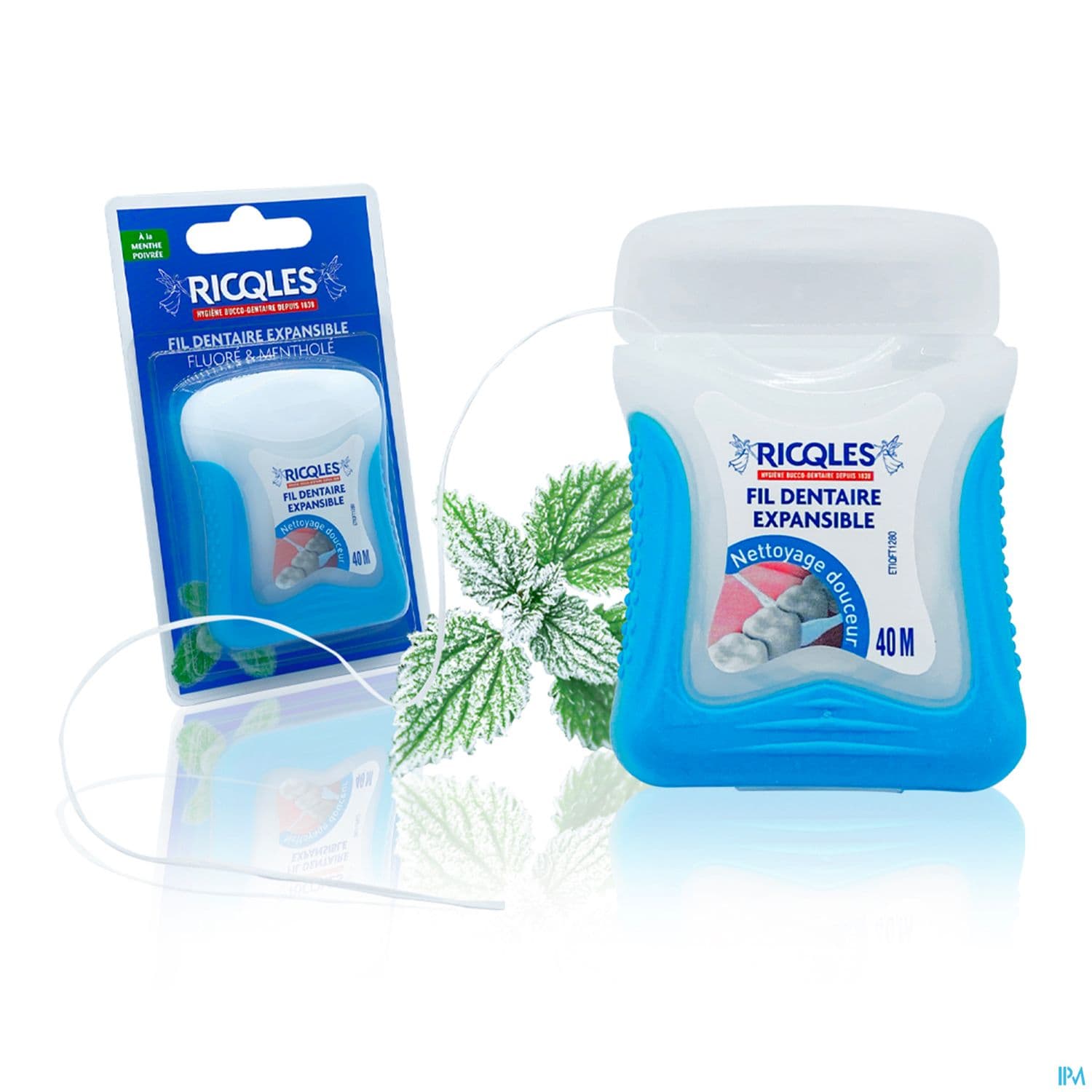 RICQLES FIL DENT EXPANS MENTH 40M