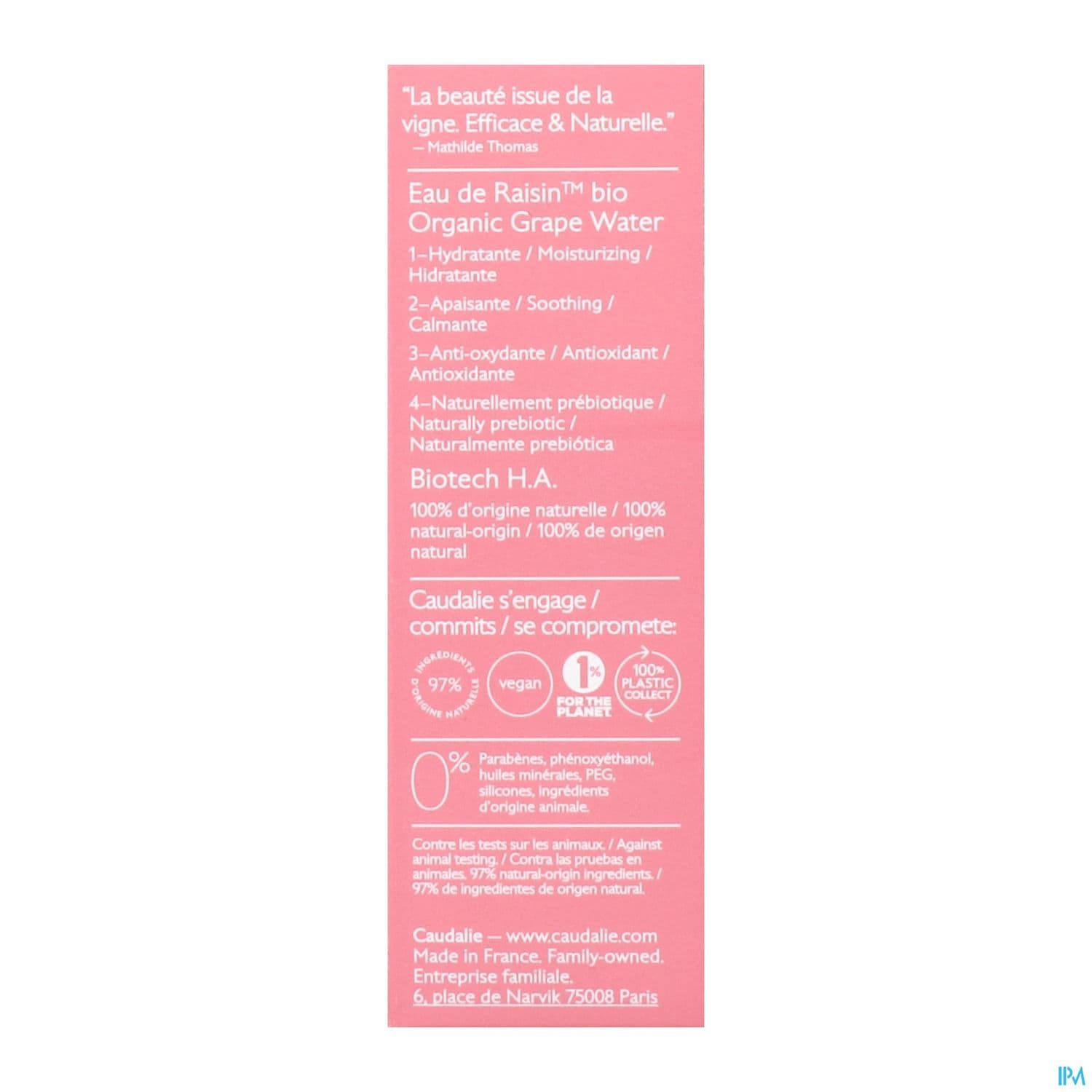 CAUDALIE VINOHYDRA SERUM HYAL 30ML