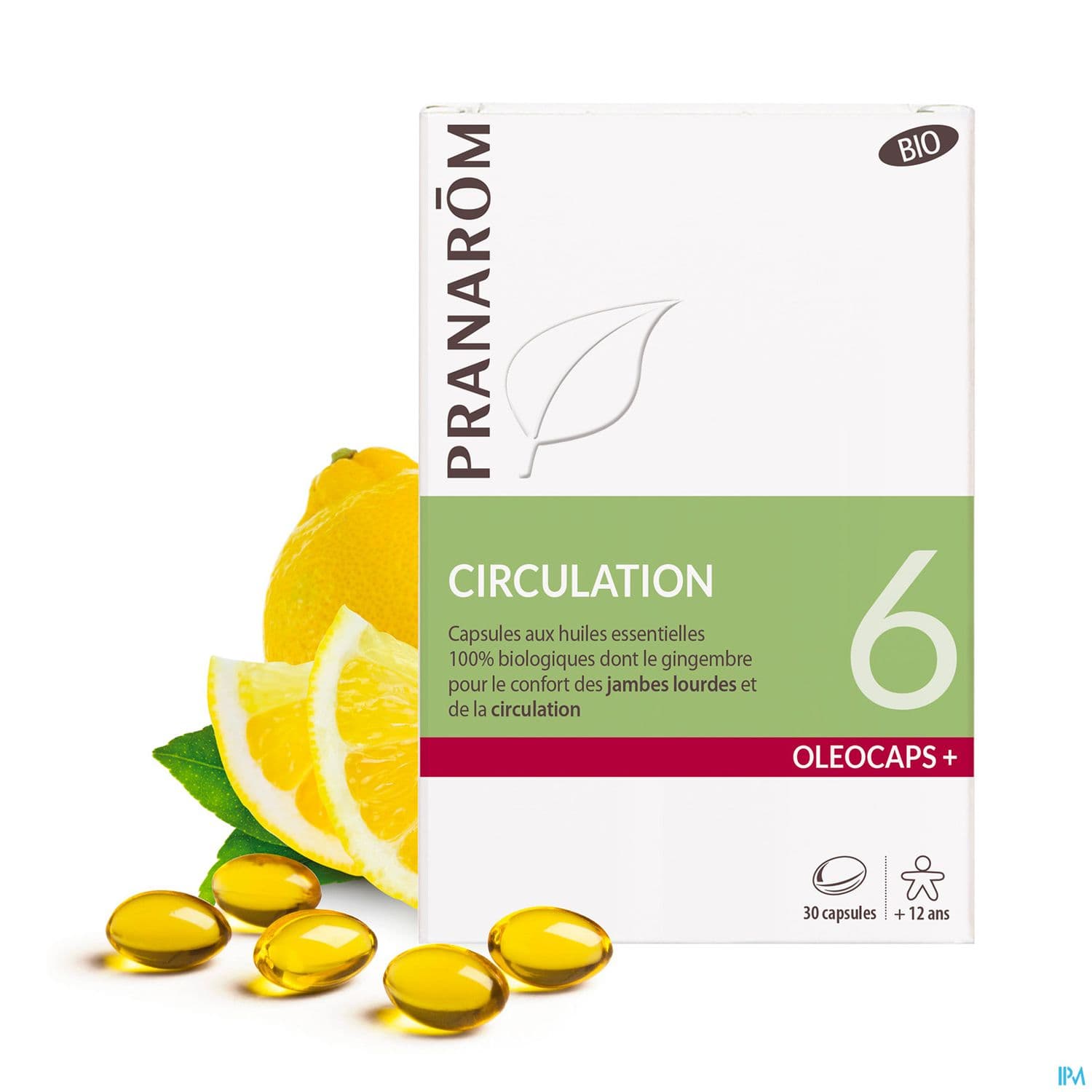 PRANAROM OLEOCAPS+6 CIRCULAT CAP30