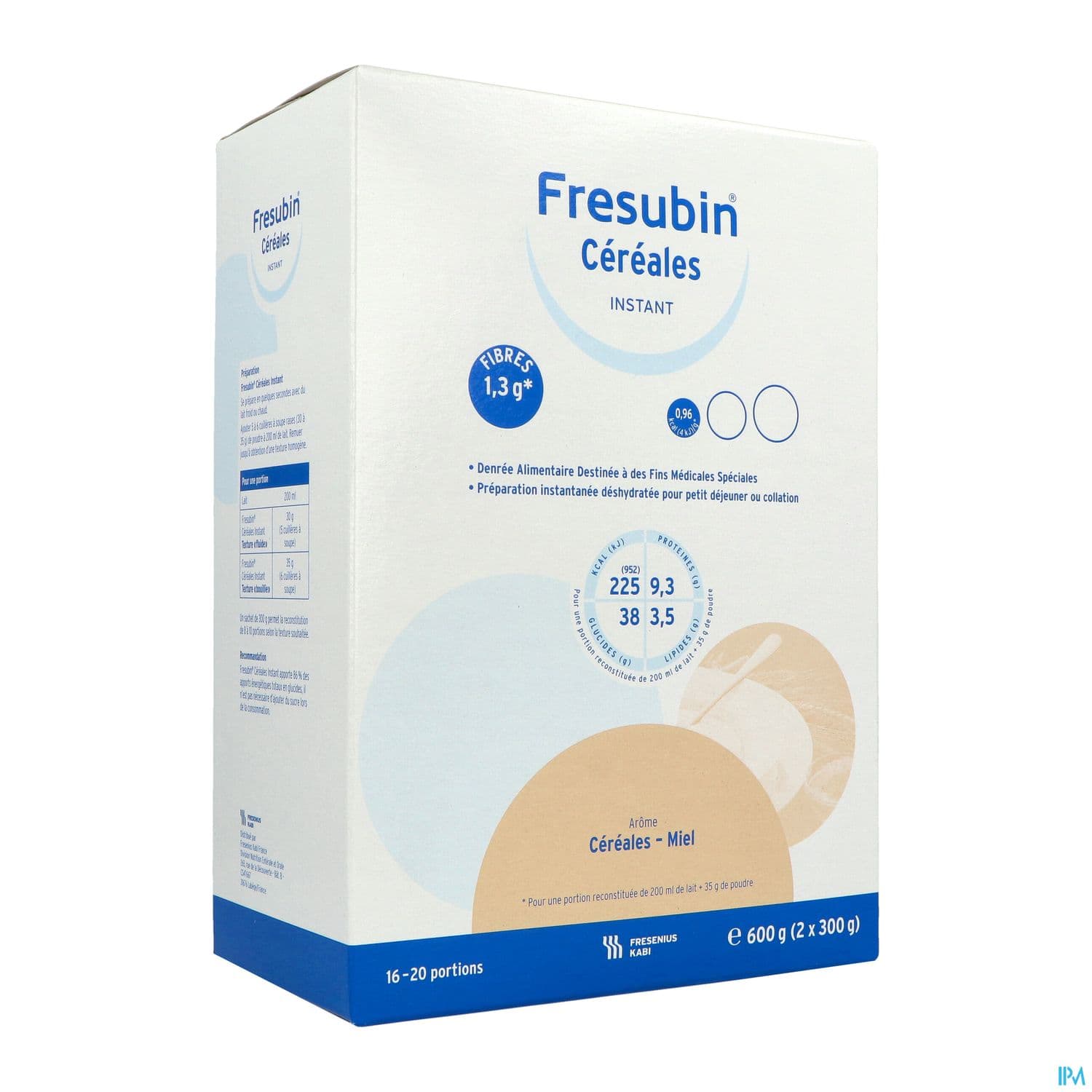 FRESUBIN CEREAL INSTANT MIEL 600G