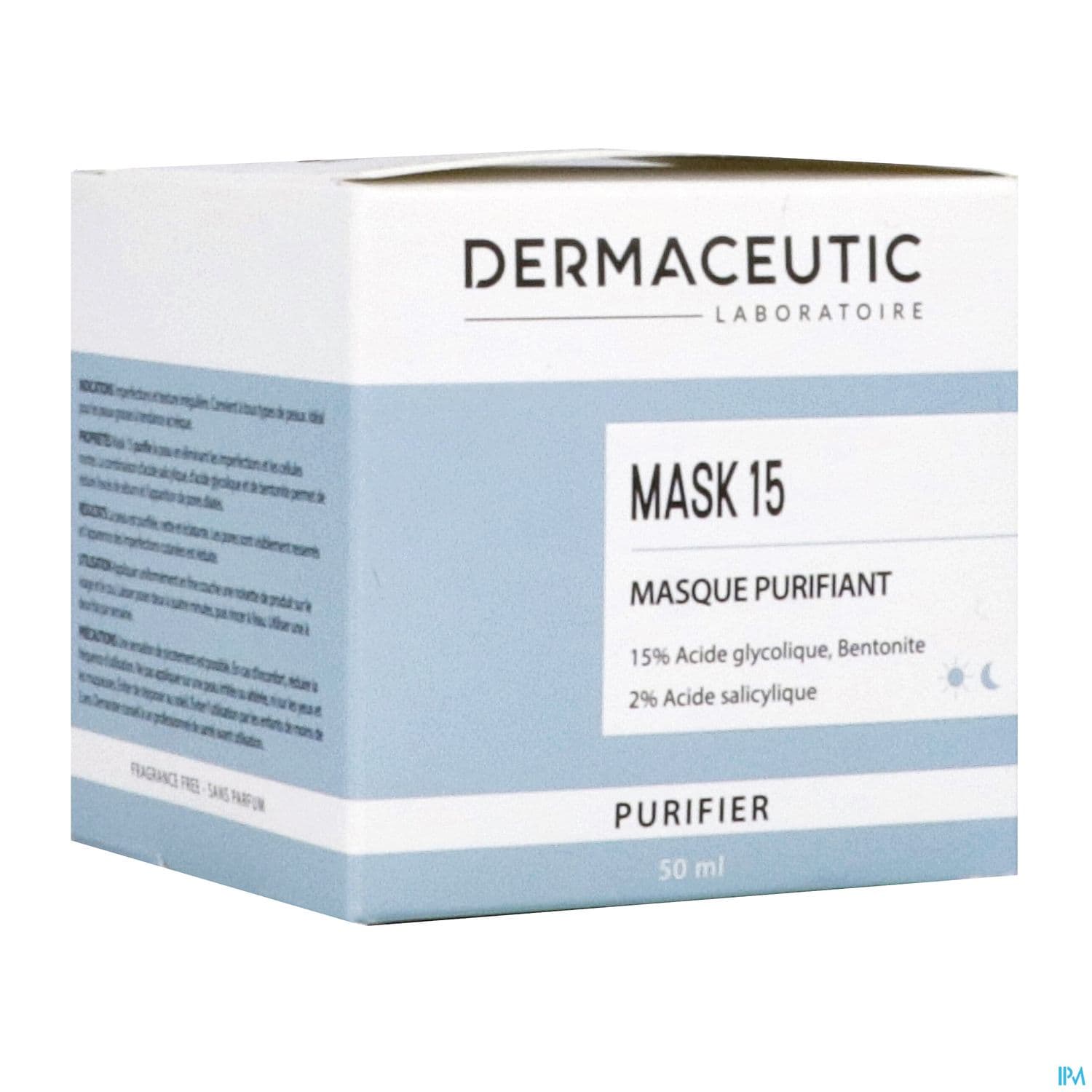 Dermaceutic Mask 15 Masque Purifiant 50ml — Pharmacie Cannes Riviera