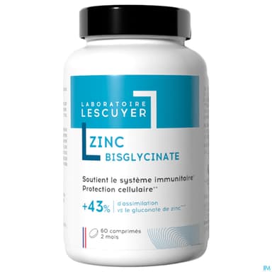 ZINC BISGLYCINATE LESCUYER CPR 60