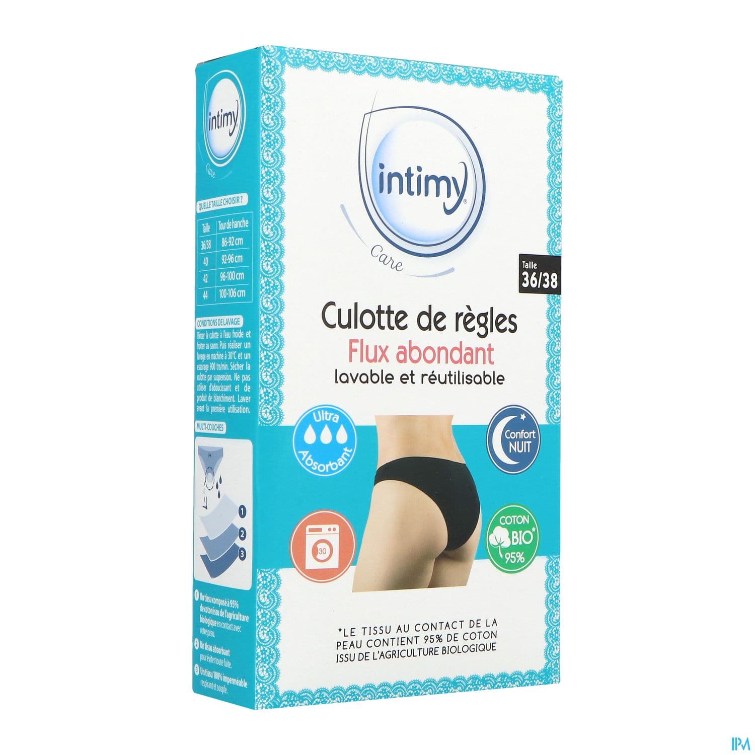 Intimy Care Culotte De Regles Flux Abondant T36/38