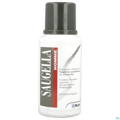 Saugella Homme Emulsion Corps Intime 200ml
