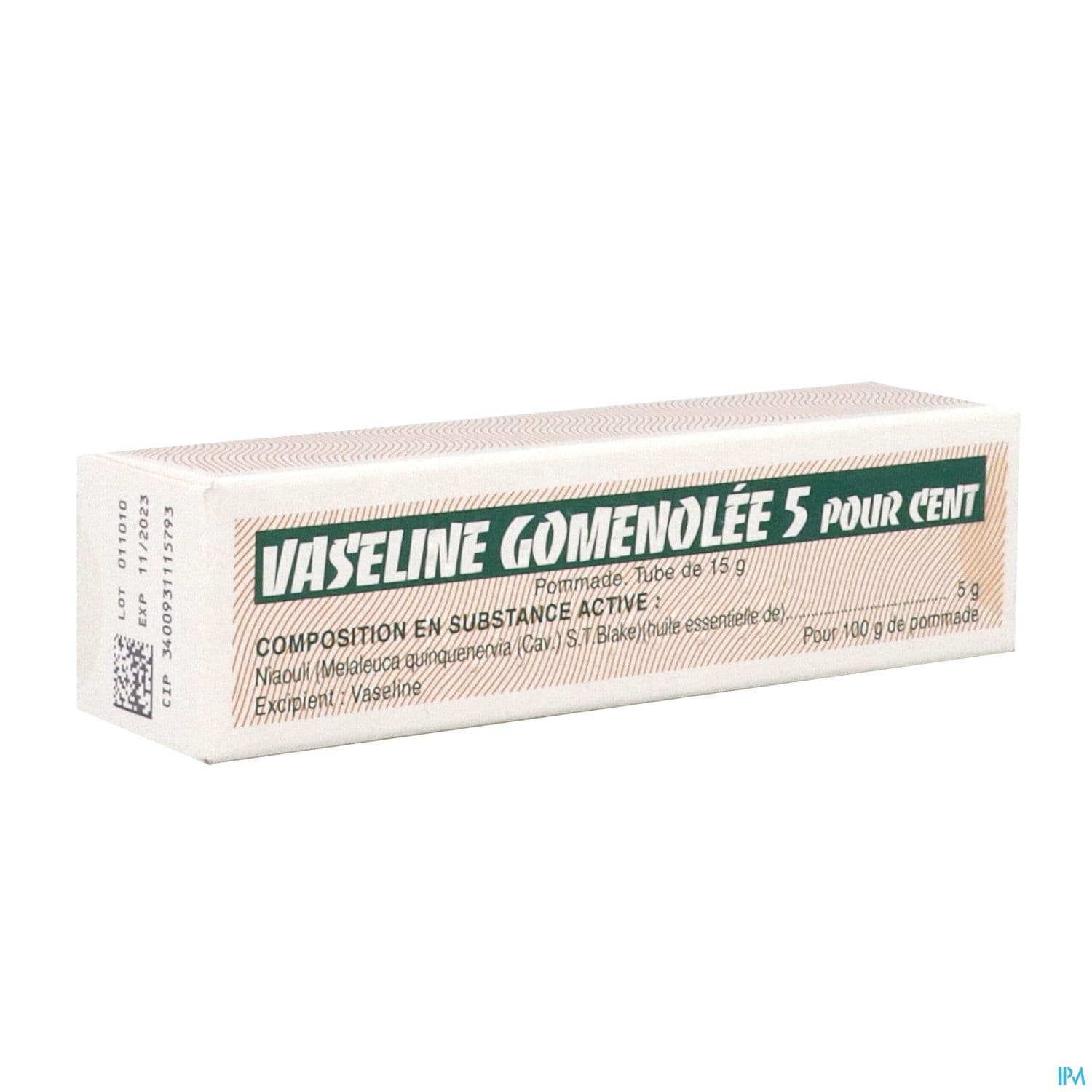 Vaseline Gomenolee 5% 15g