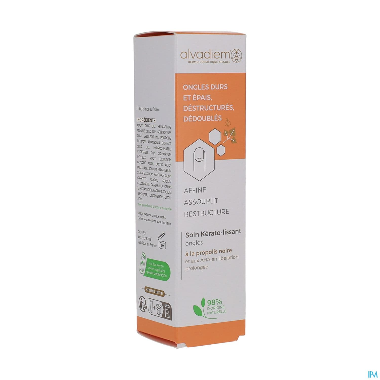 ALVADIEM ONGL SOIN KERATOLIS 10ML