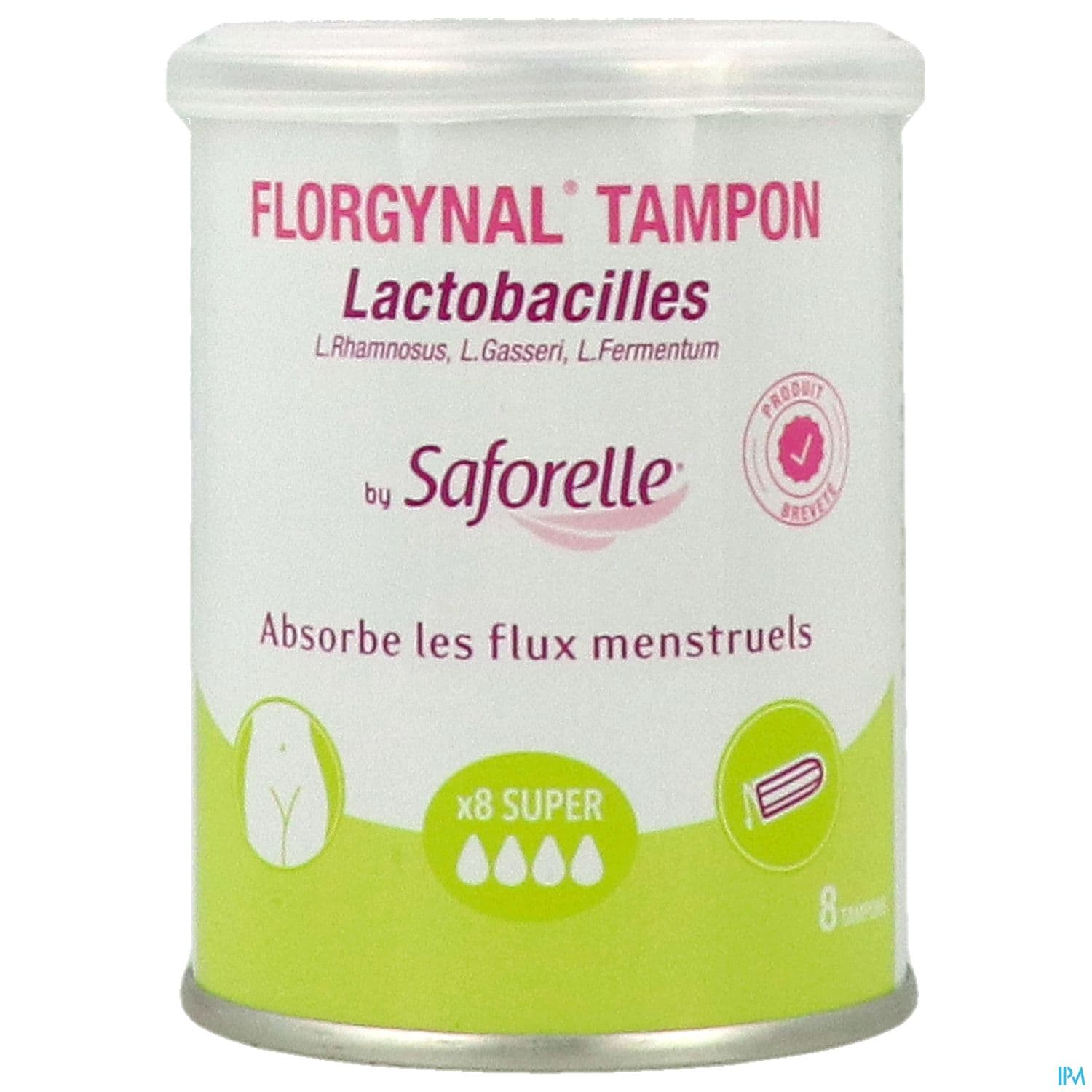 Florgynal Tampon Super Boite De 8 Tampon Sans Applicateur