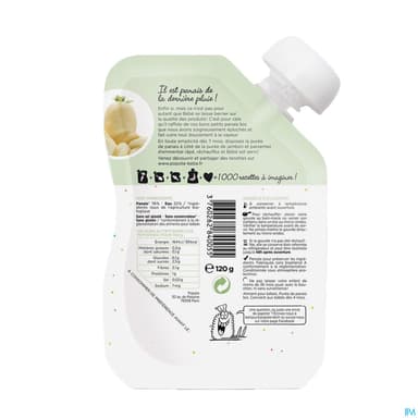POPOTE PUREE PANAIS 120G