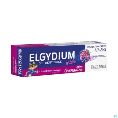 ELGYDIUM DENT KIDS 3/6A GRENAD X2