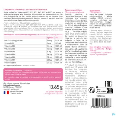 Ineldea Isn Suplefer Supplementation Fer Gelule 90