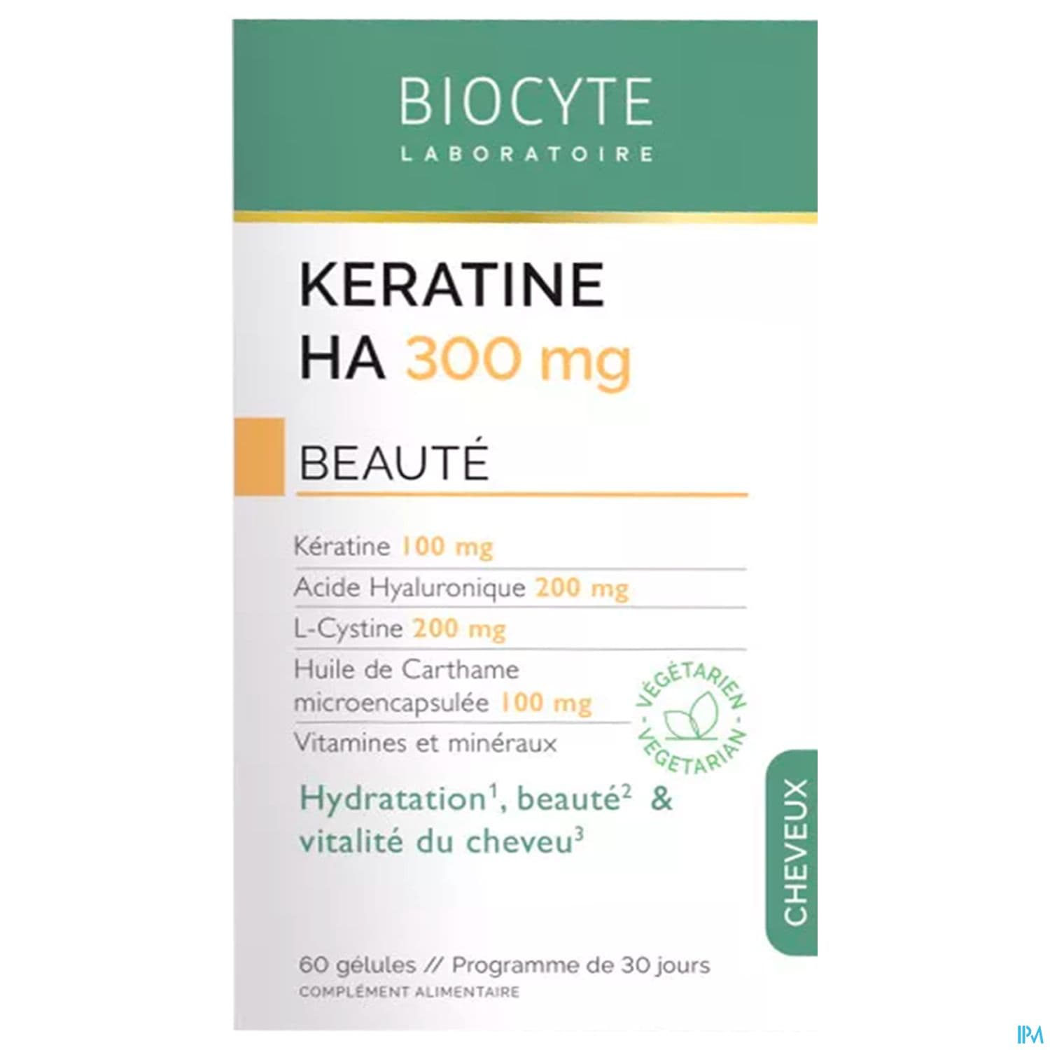 Biocyte Keratine Ha 300mg Gelule 60