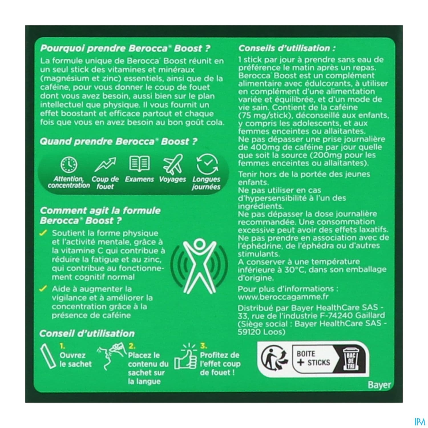 BEROCCABOOST STICK COLA 14