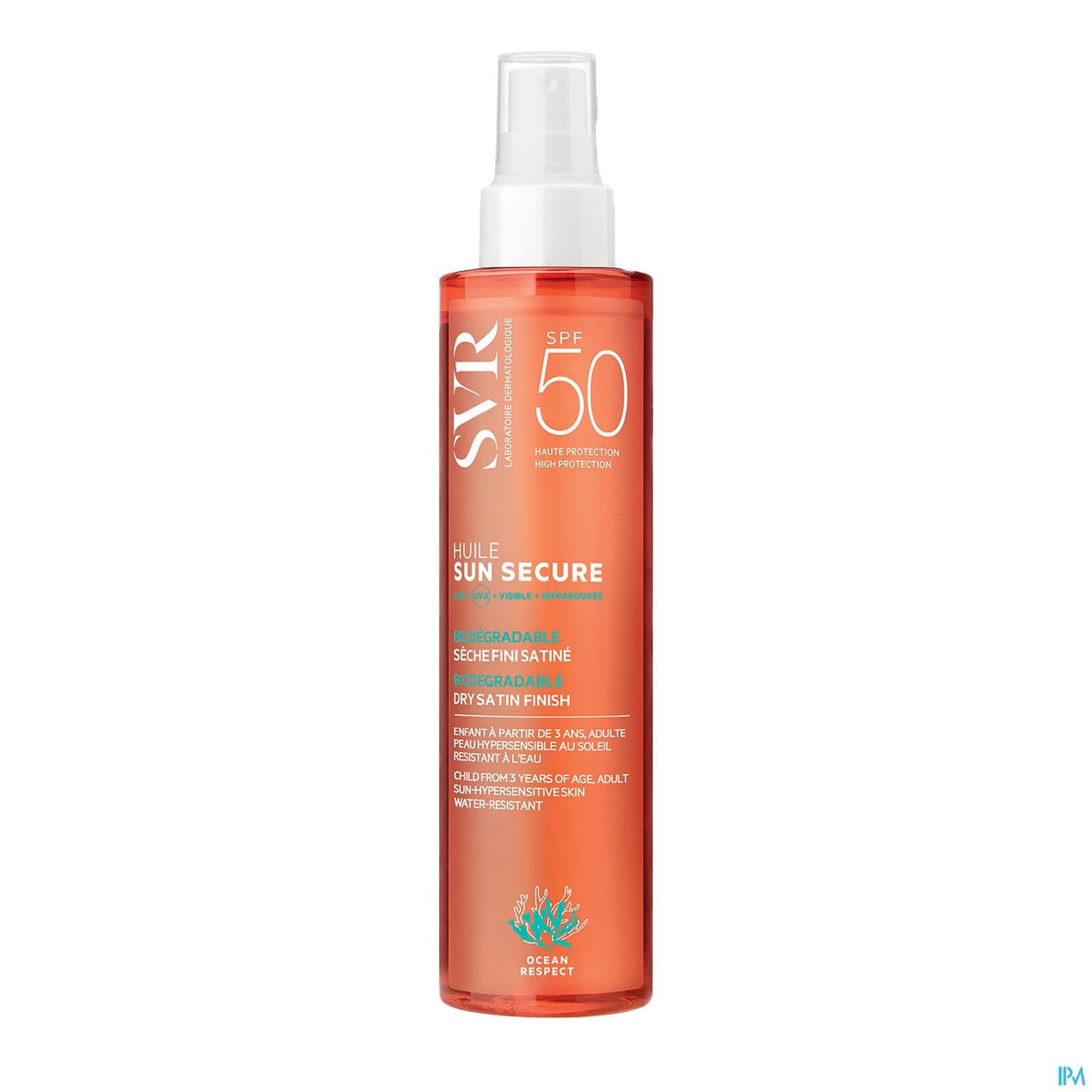 SVR SUN SECURE HLE COR SPF50 200ML