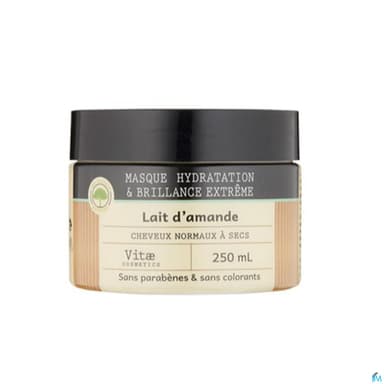 VITAE COSM MASQ LAIT AMANDE 250ML