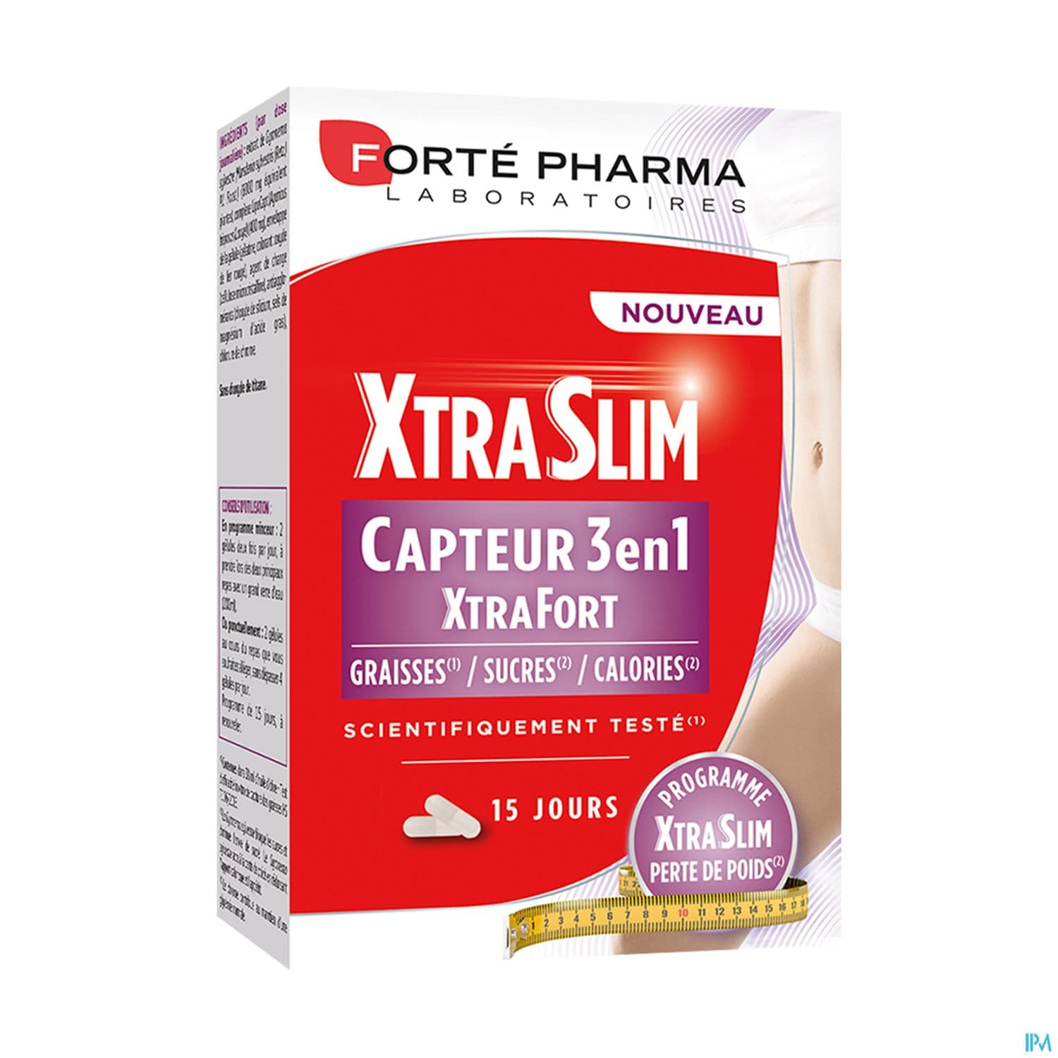 Forte Pharma Xtraslim 700 Capteur 3en1 Gelule 60