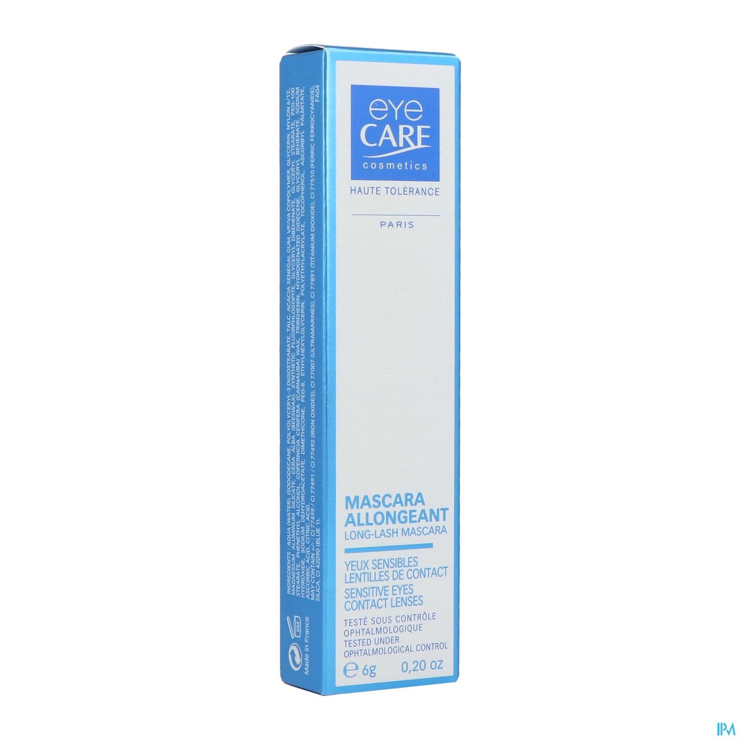 Eye Care Mascara Allongeant Bleu Marine 6g