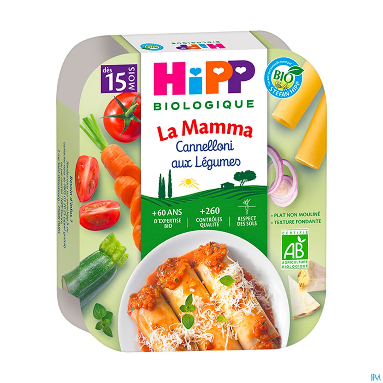 HIPP CANNELLONI LEG 250G — Pharmacie Lamarck