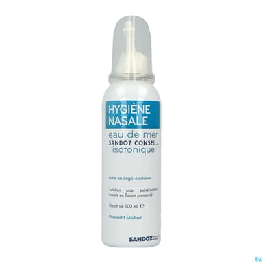 Eau Mer Isotonique Sandoz Conseil Spray 100ml